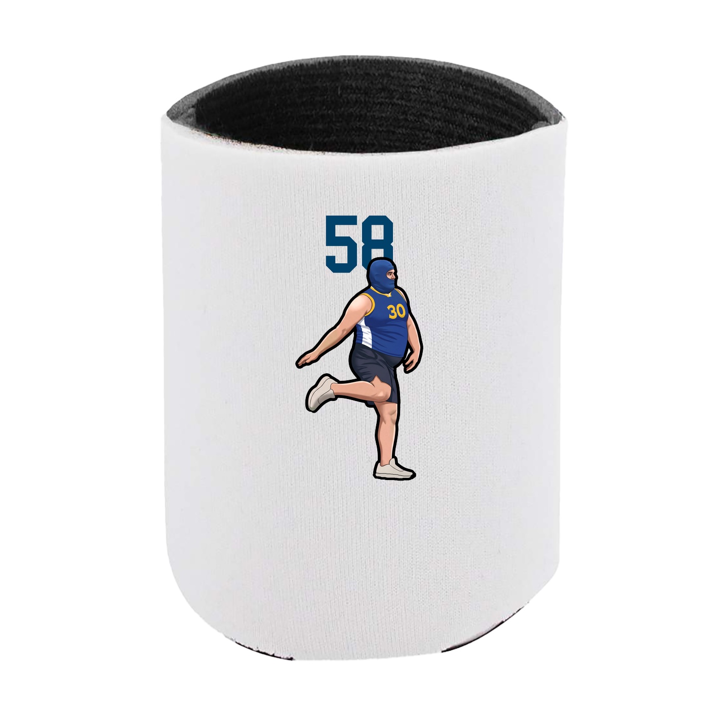 Can Holder — Number Top in White
