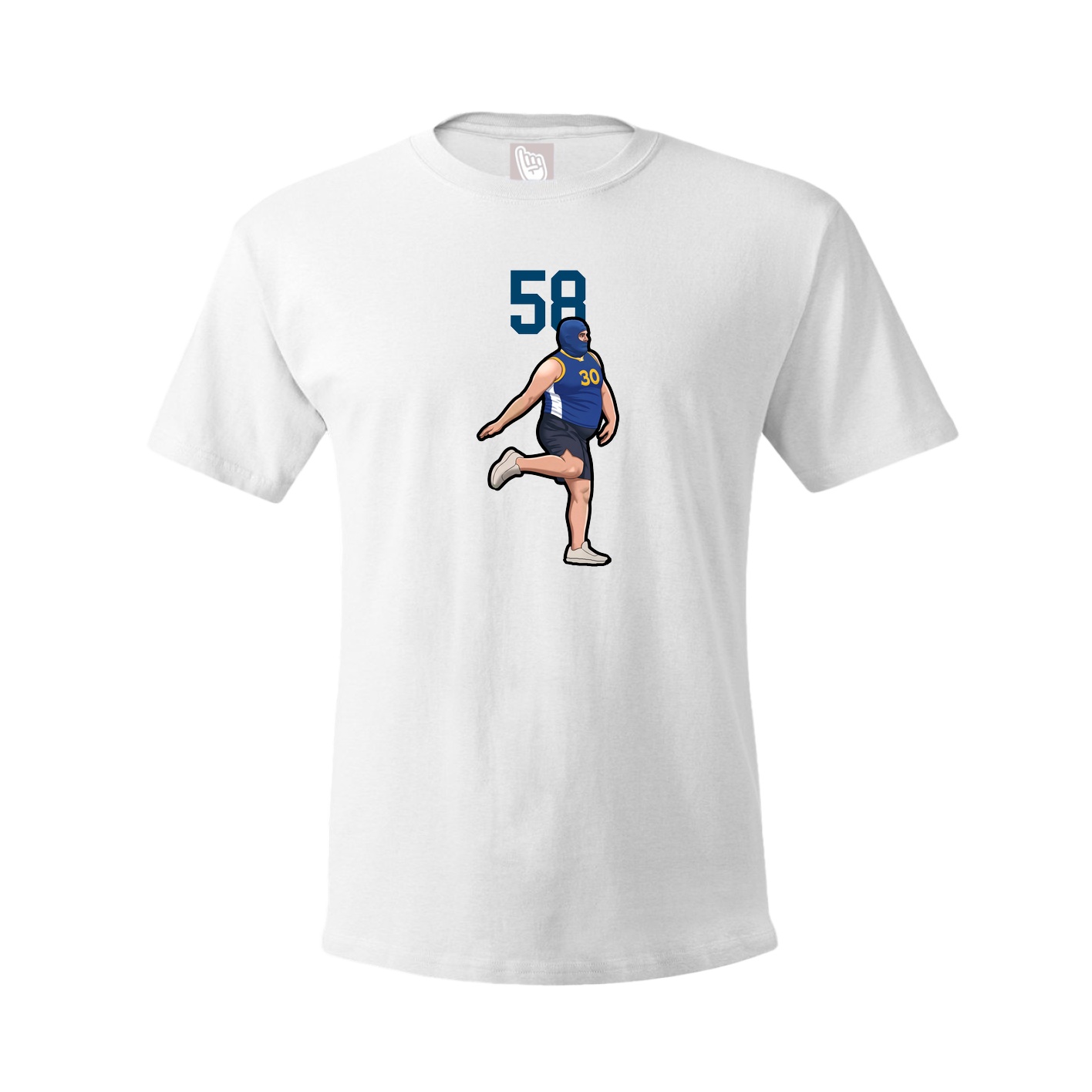 Tee — Number Top in White