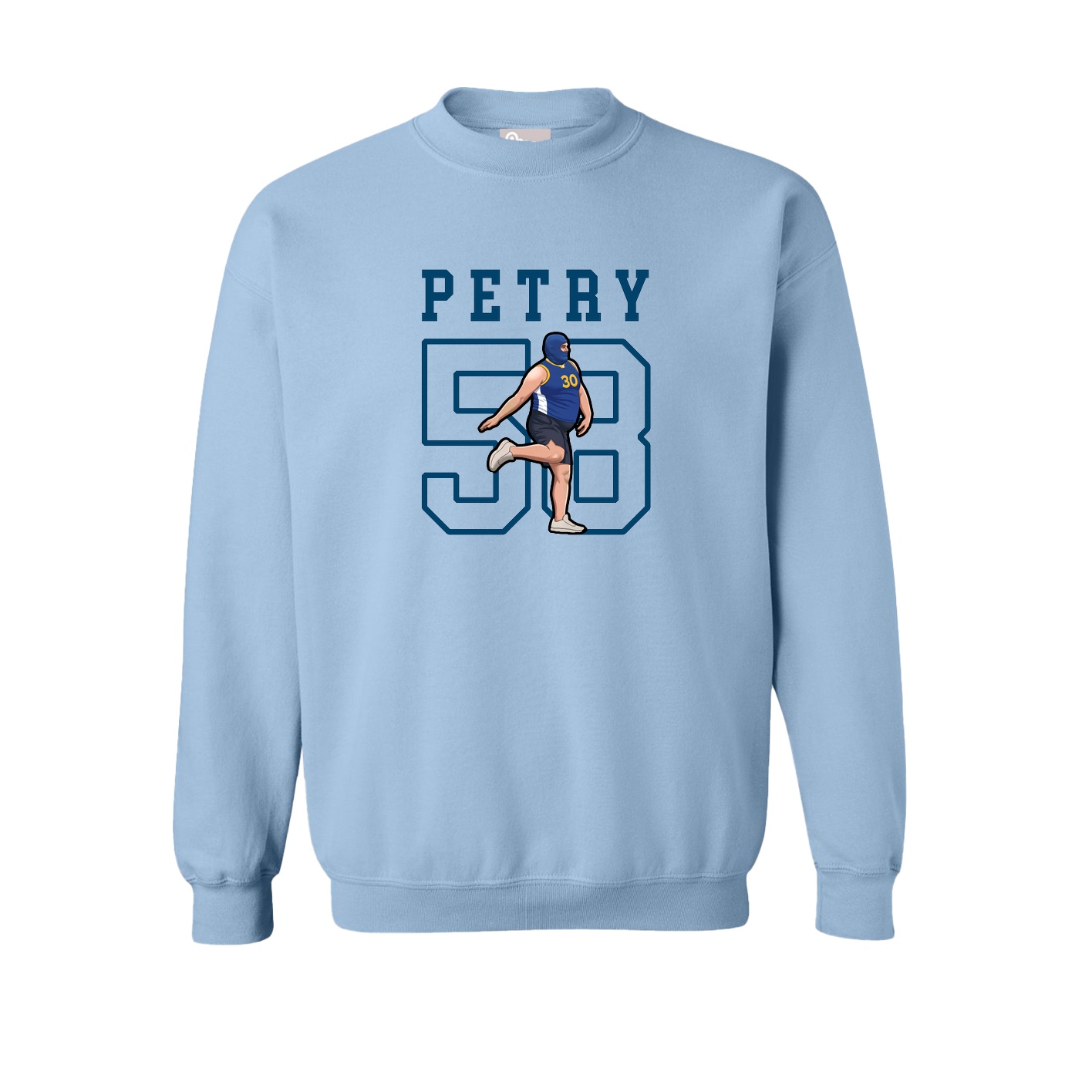 Fleece Crew — Shirsey in Light Blue