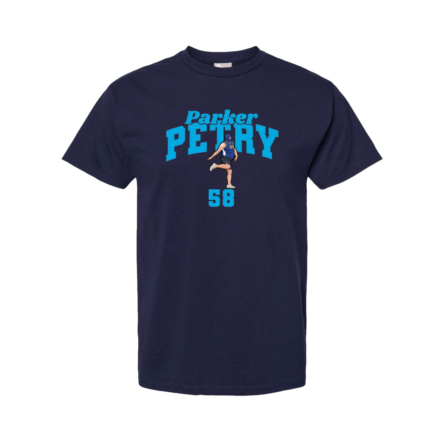 Youth Tee — Signature Arch in Navy