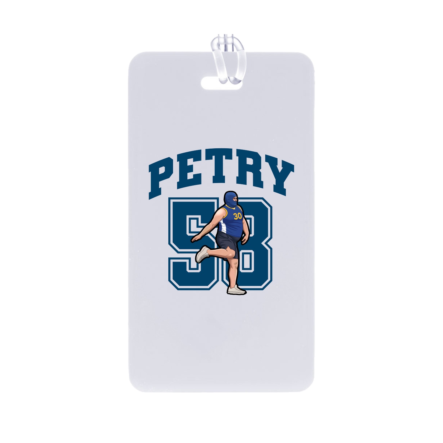 Bag Tag — Number in Classic