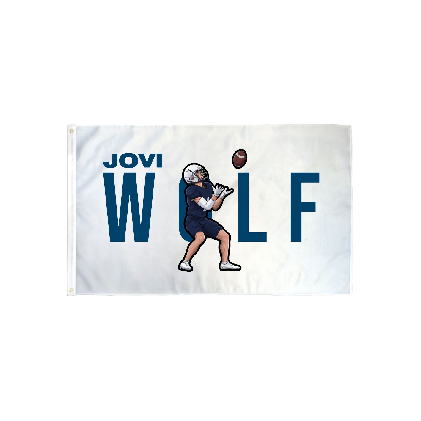 3x5 Flag — Player Name in Classic