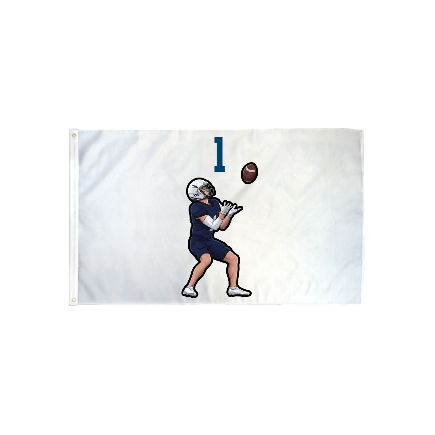 3x5 Flag — Number Top in Classic