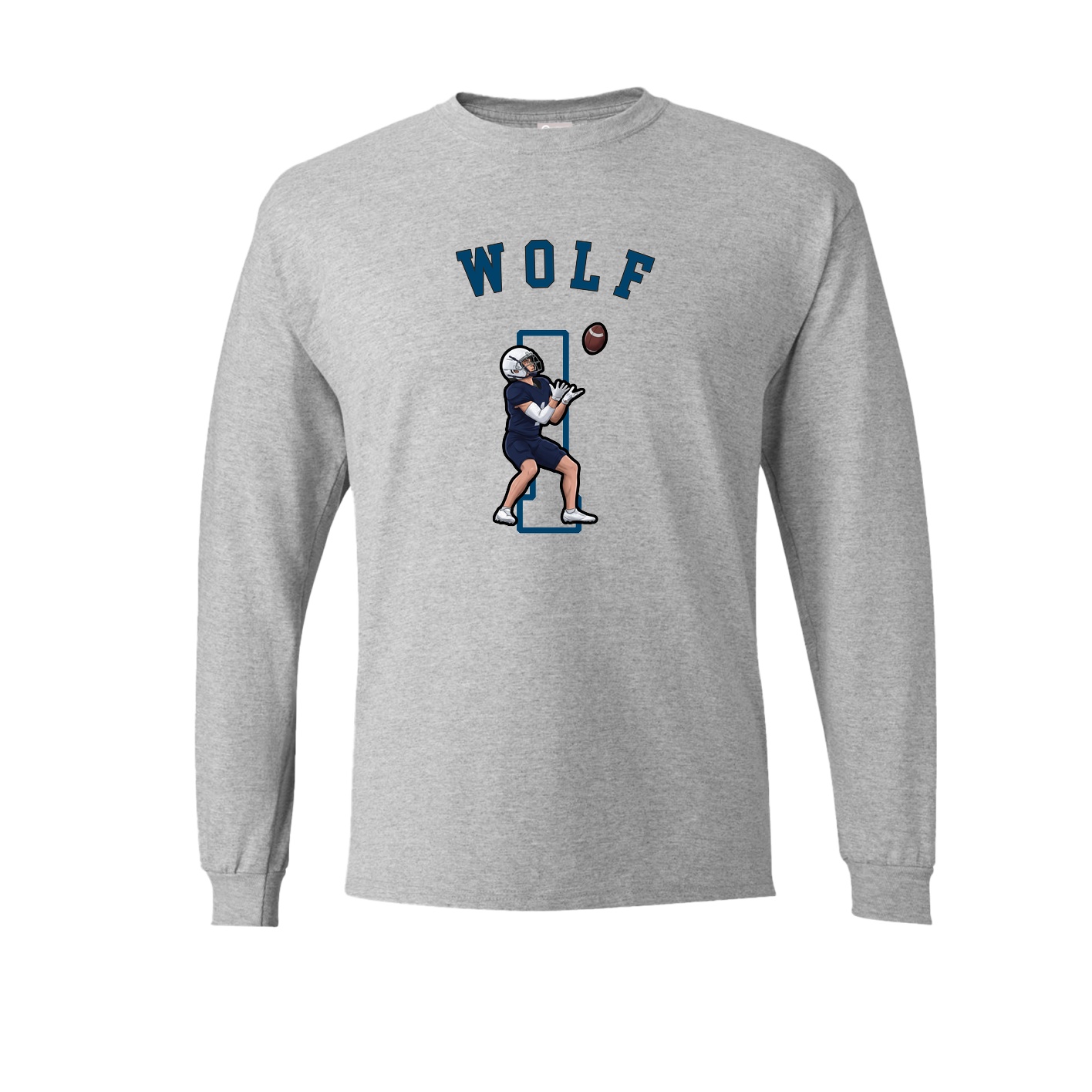 Long Sleeve Tee — Shirsey Arch in Grey