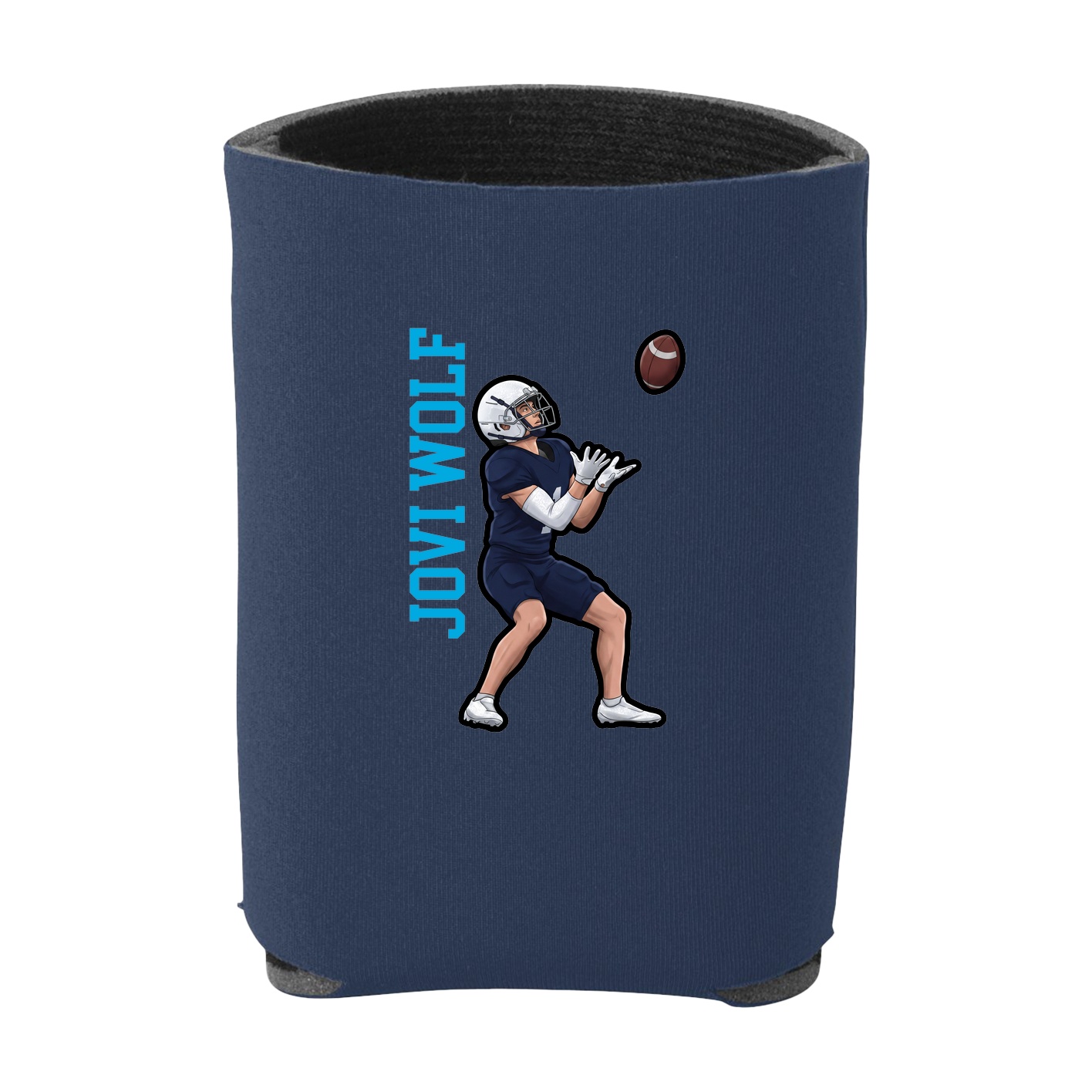 Can Holder — Name Vertical in Navy
