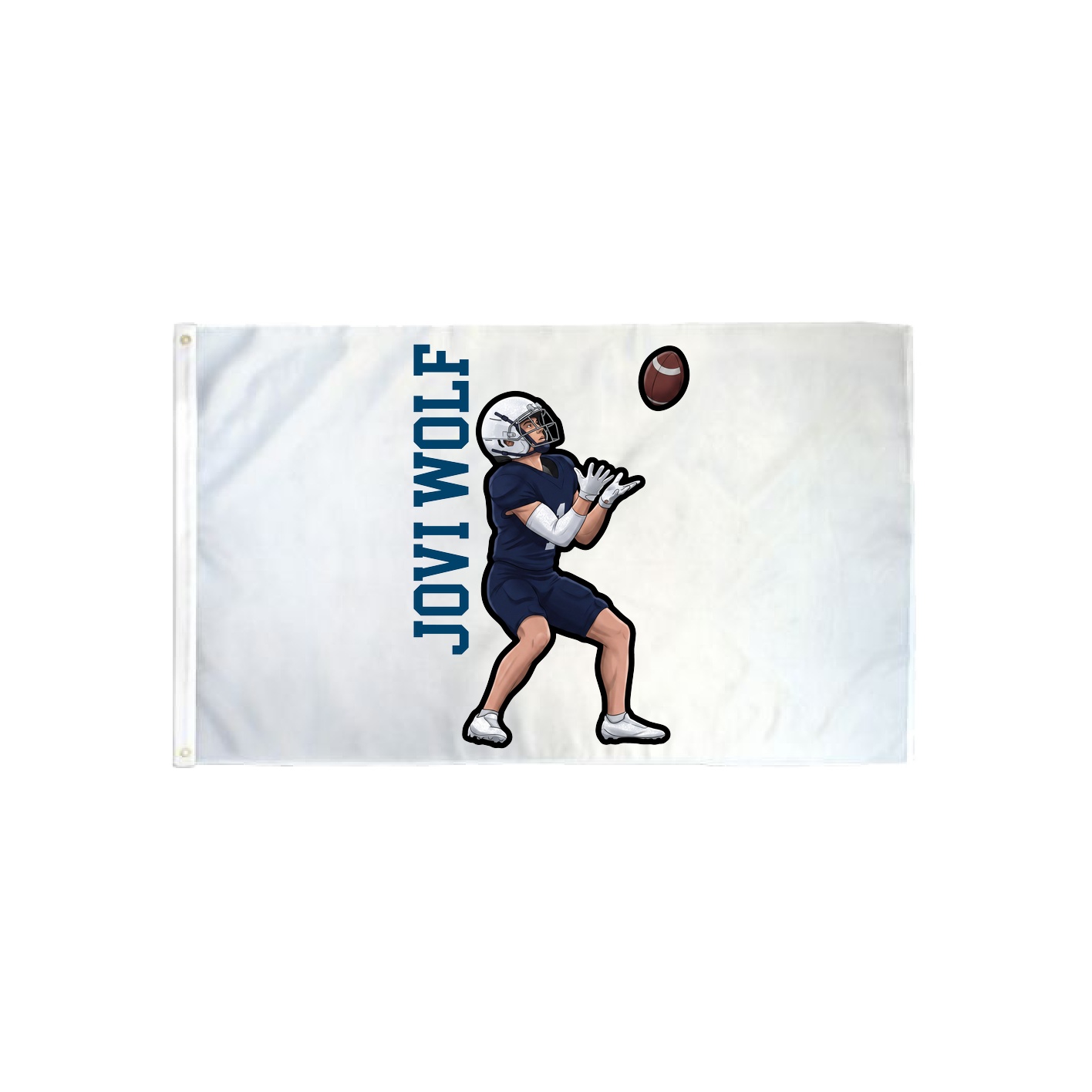 3x5 Flag — Name Vertical in Classic