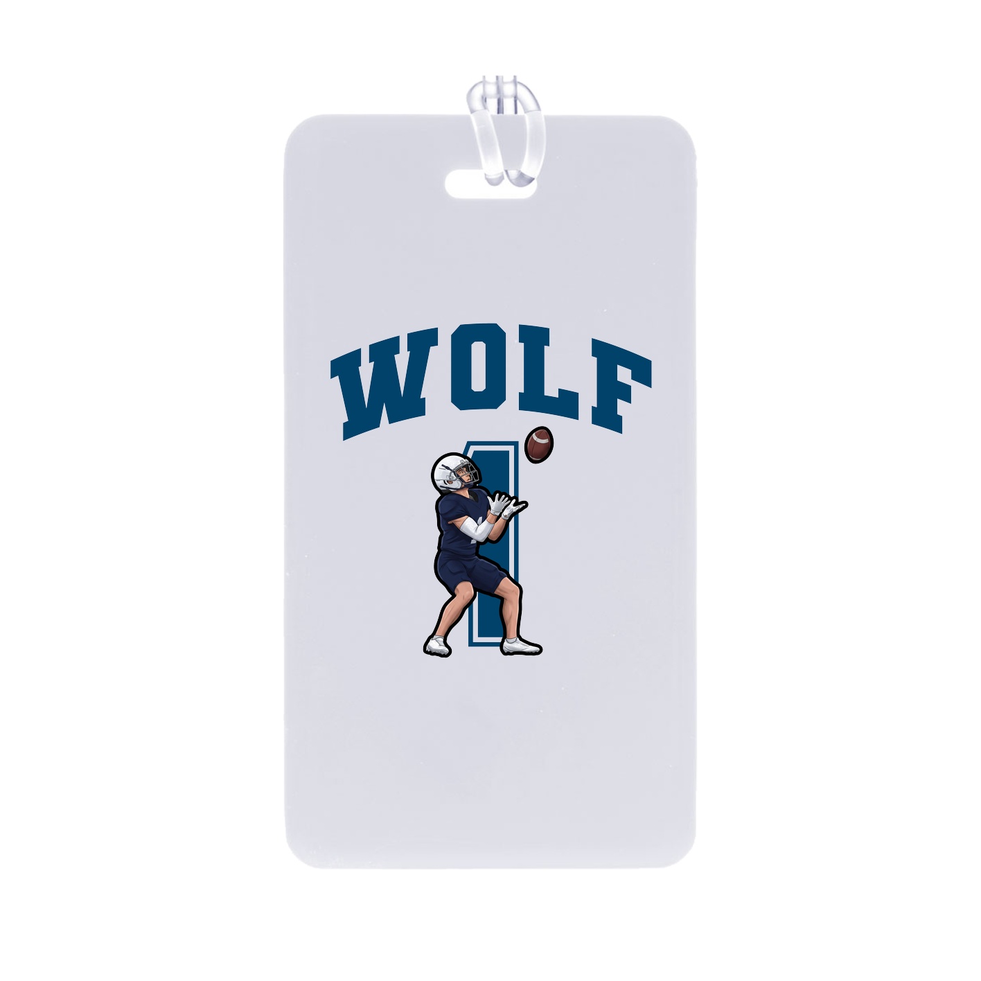 Bag Tag — Number in Classic