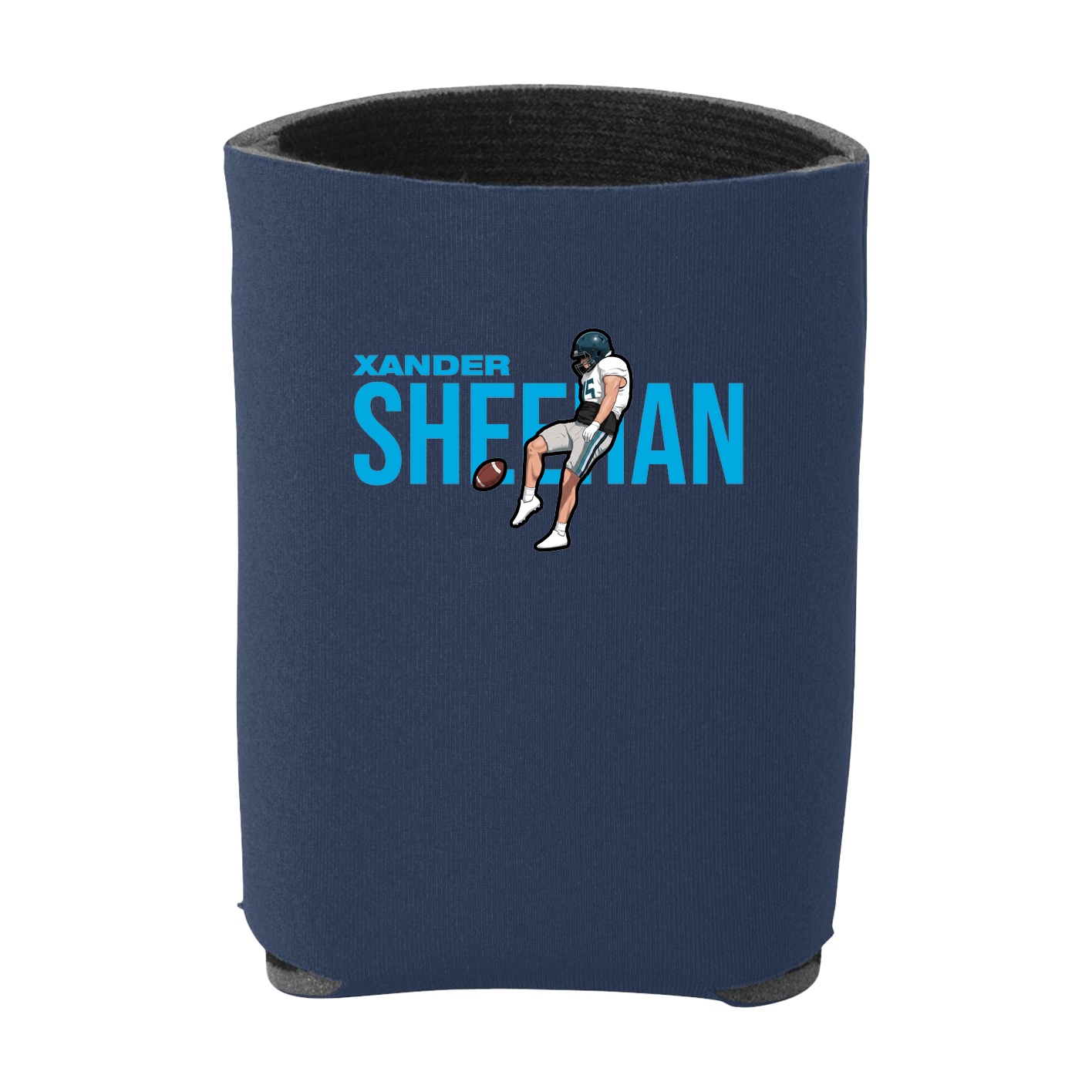 Can Holder — Player Name in Navy