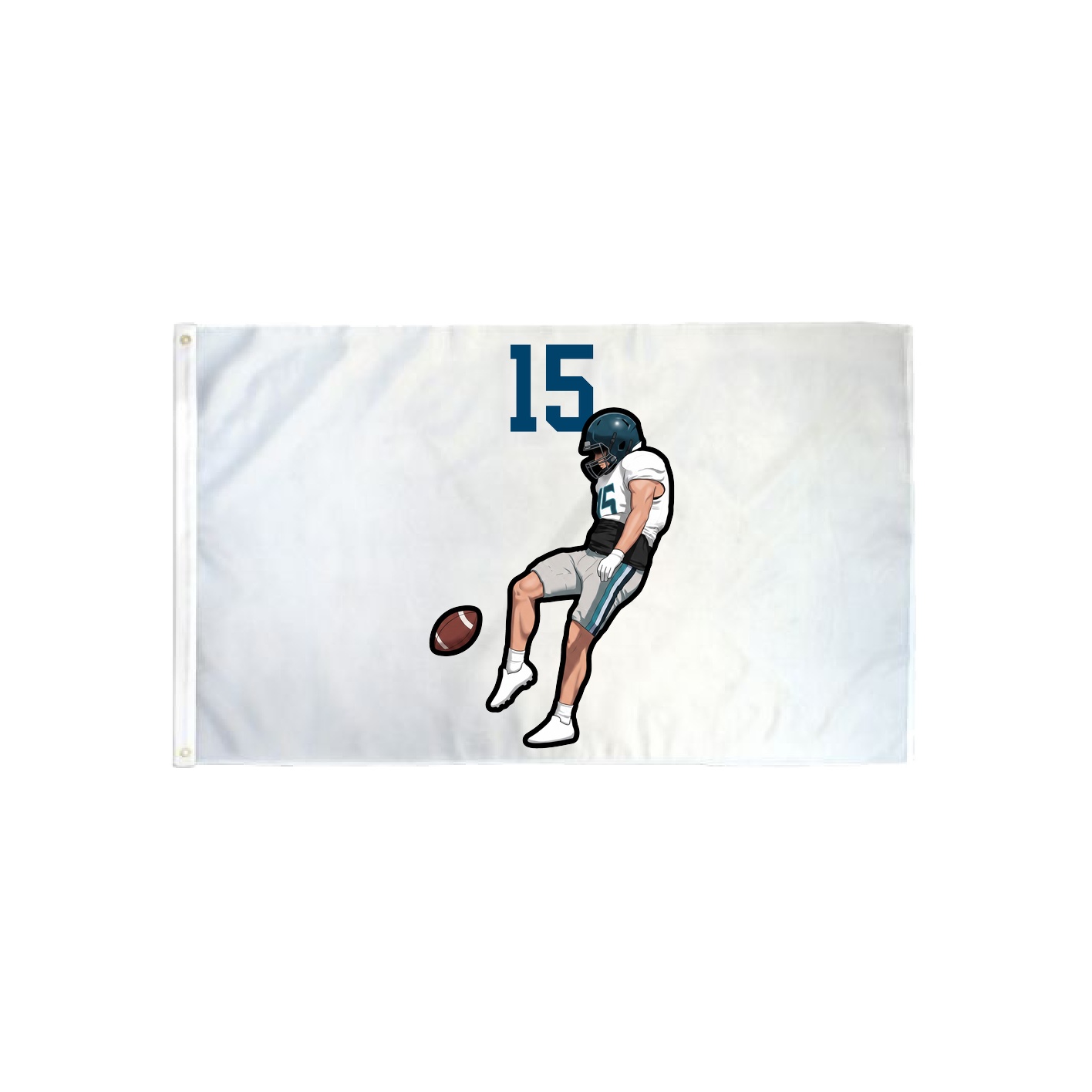 3x5 Flag — Number Top in Classic