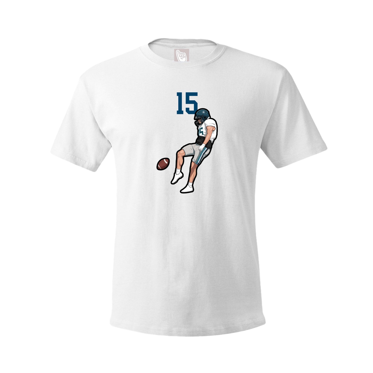 Tee — Number Top in White