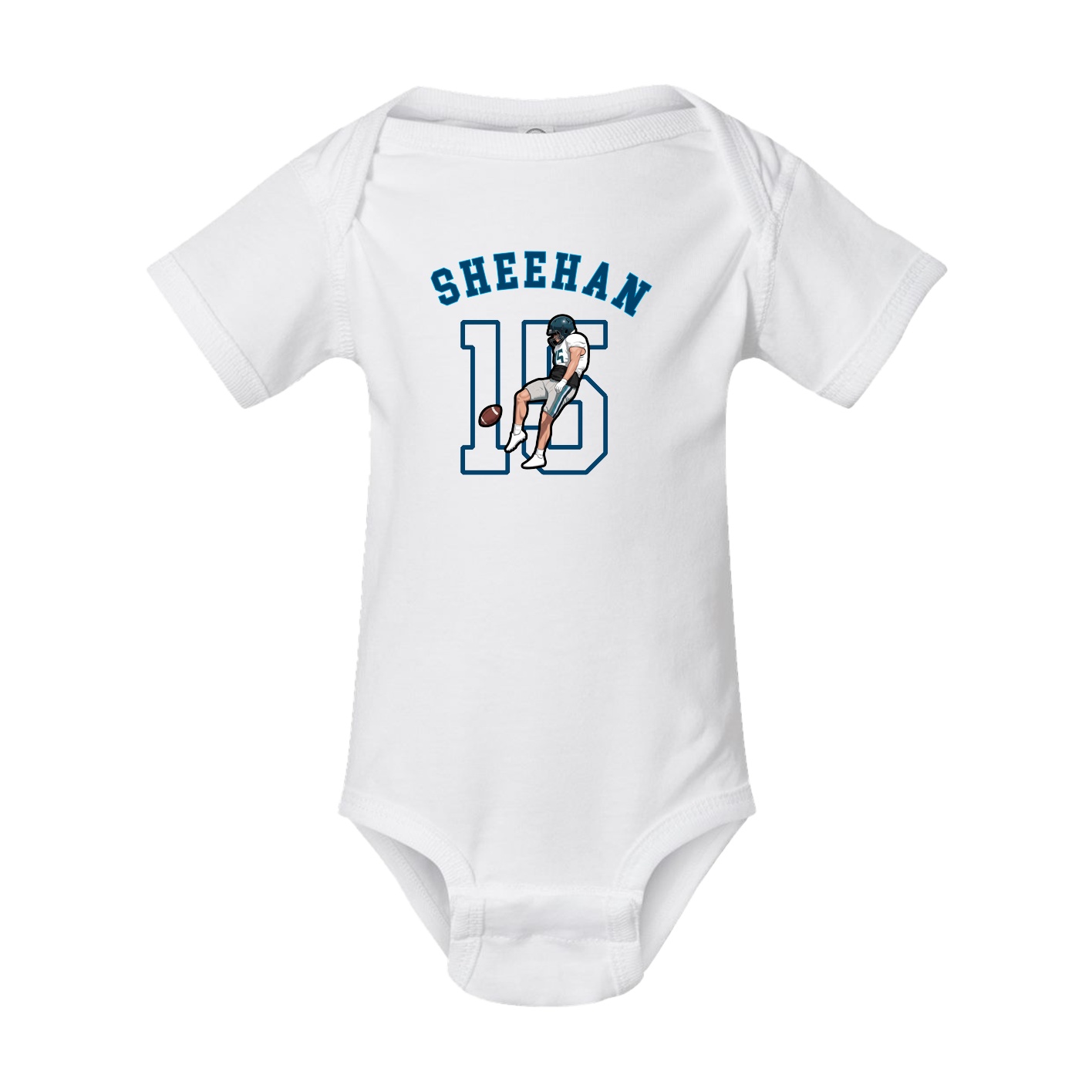 Baby Onesie — Shirsey Arch in White