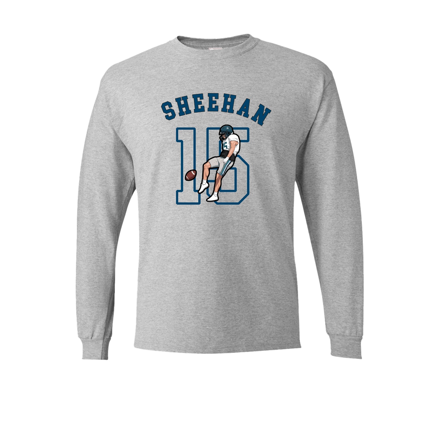 Long Sleeve Tee — Shirsey Arch in Grey