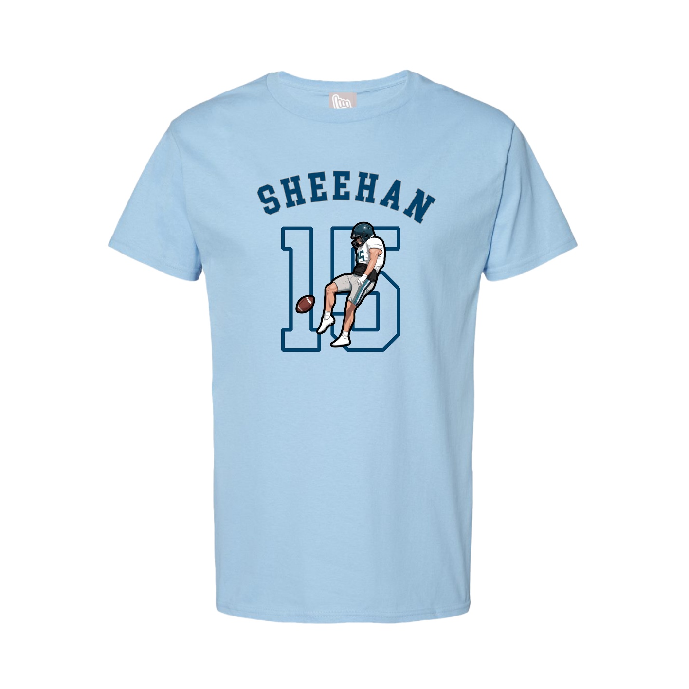 Youth Tee — Shirsey Arch in Light Blue