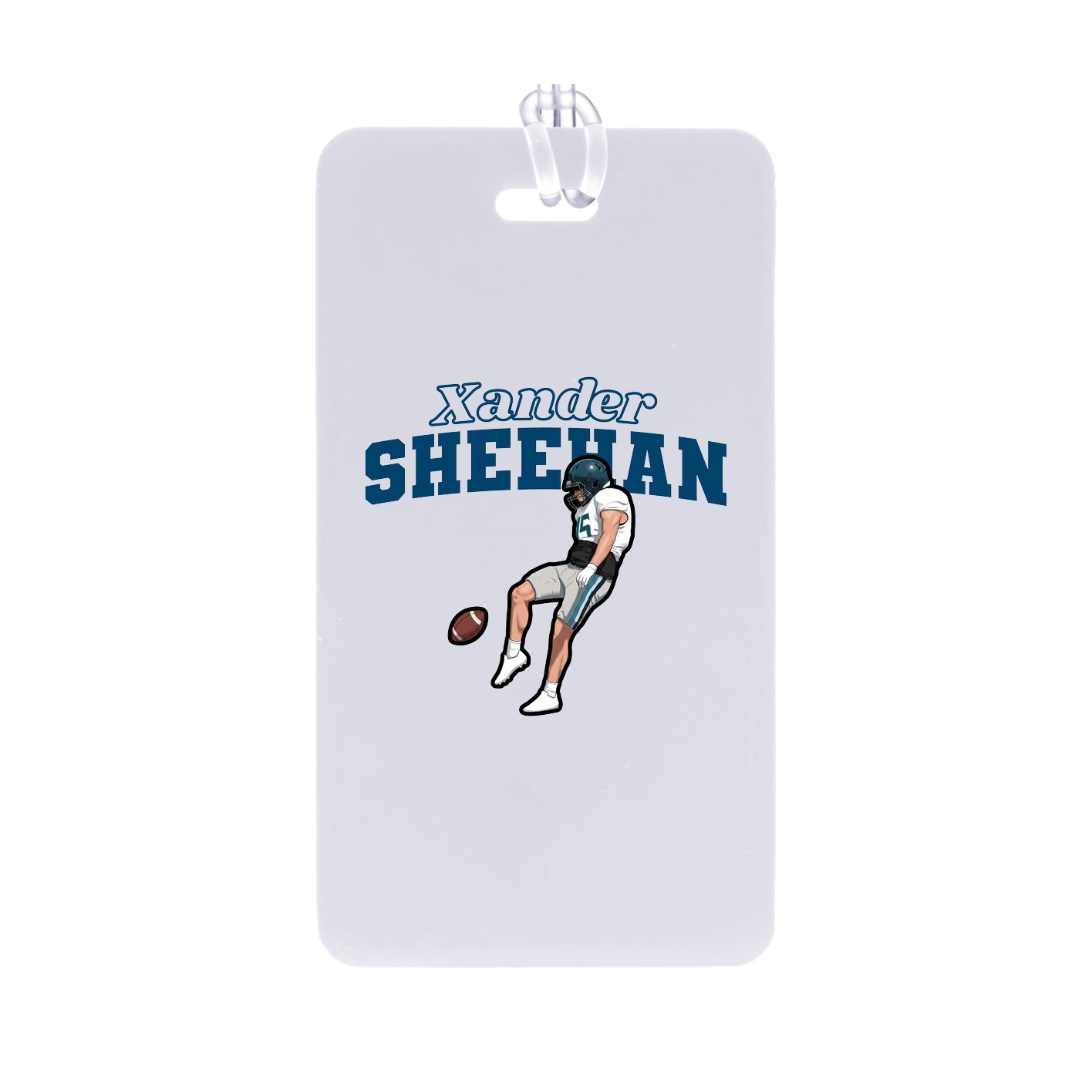 Bag Tag — Name Arch in Classic