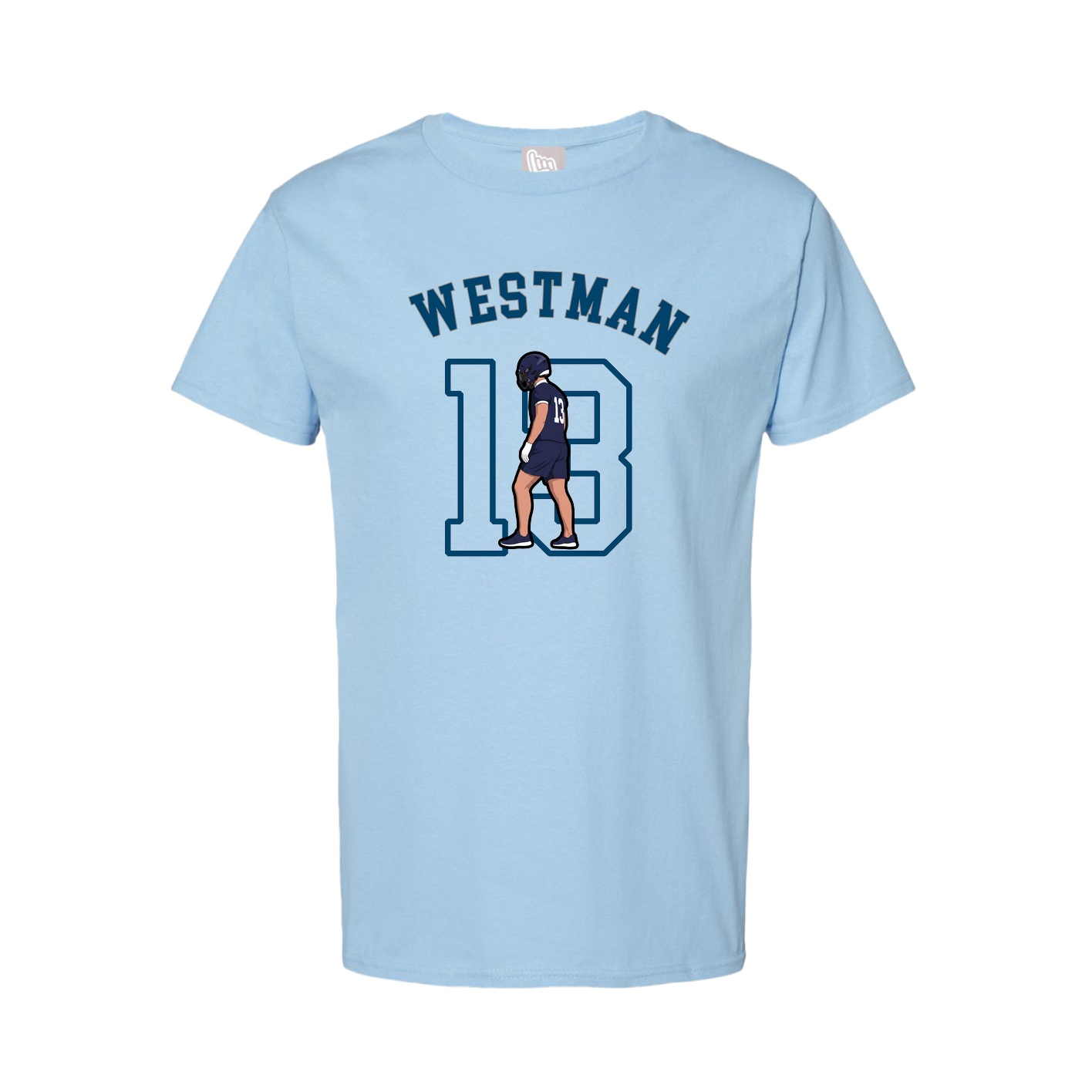 Tee — Shirsey Arch in Light Blue