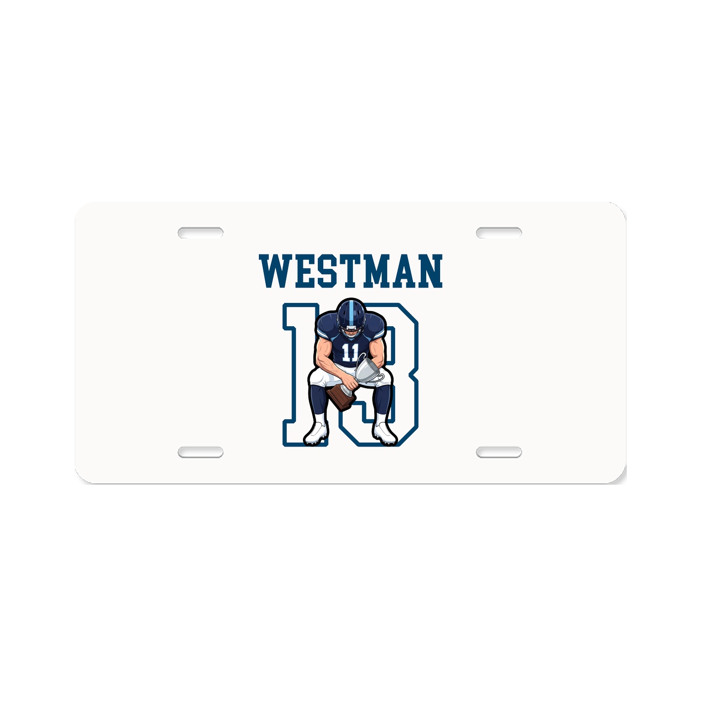 License Plate — Shirsey in Classic