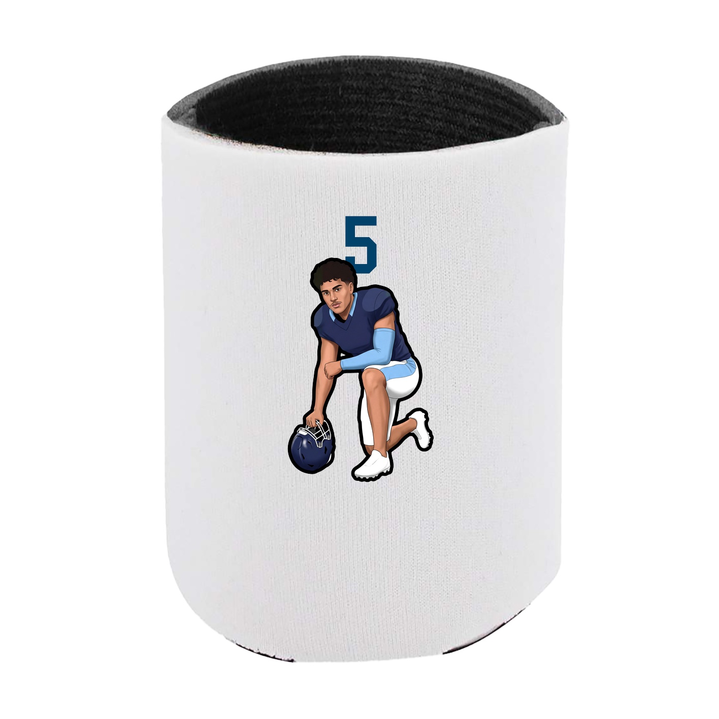 Can Holder — Number Top in White
