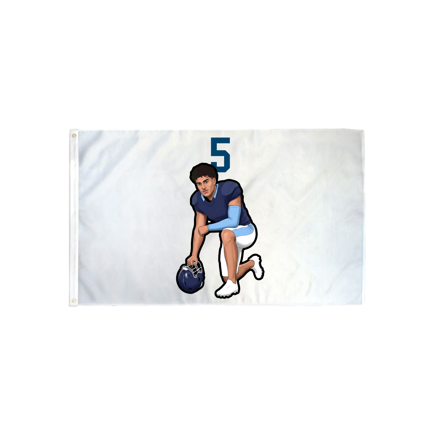3x5 Flag — Number Top in Classic