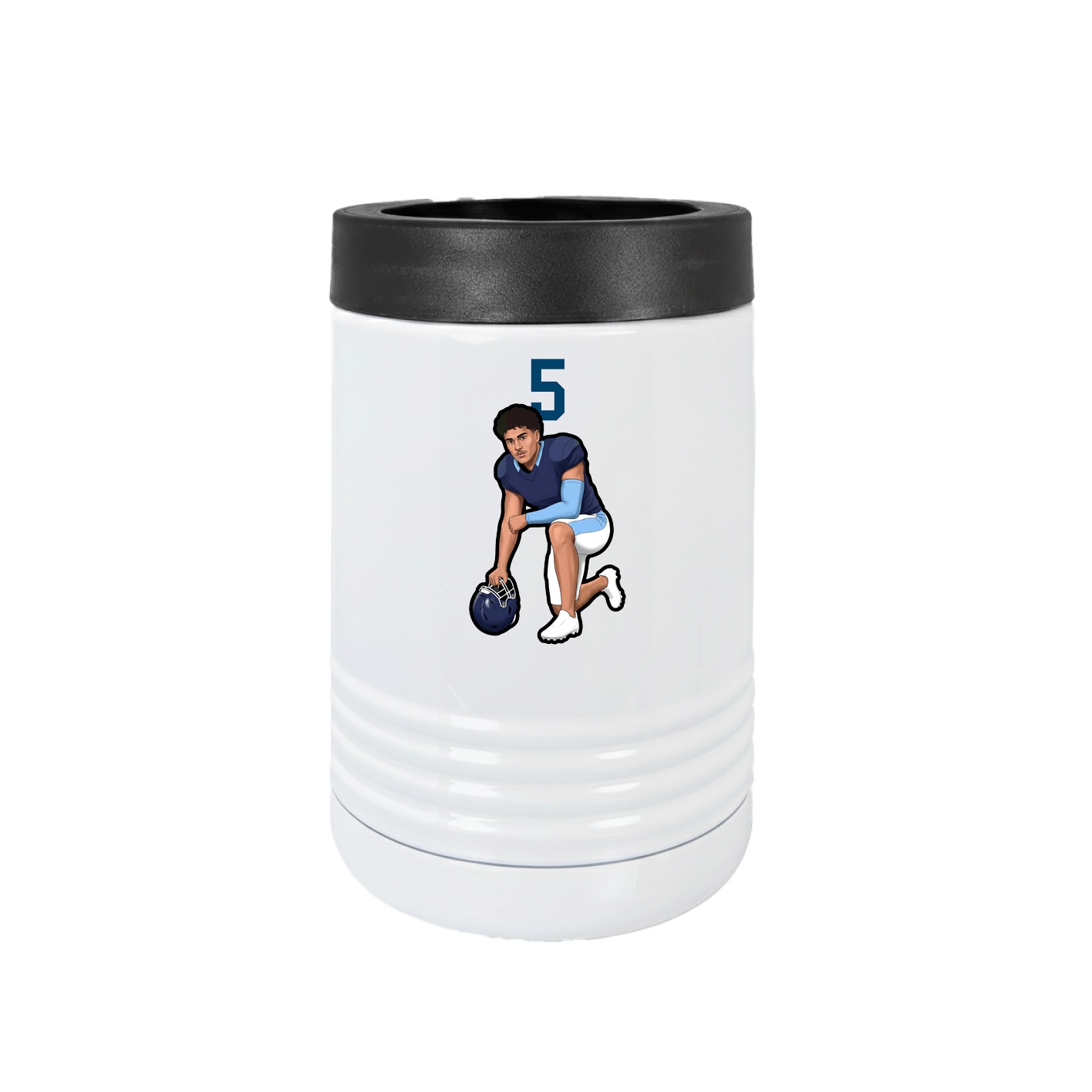 Beverage Holder — Number Top in White