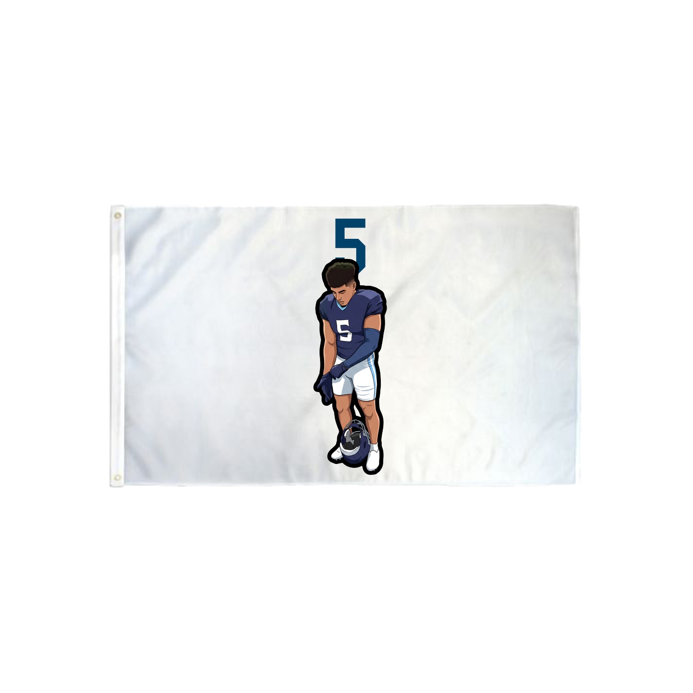 3x5 Flag — Number Top in Classic