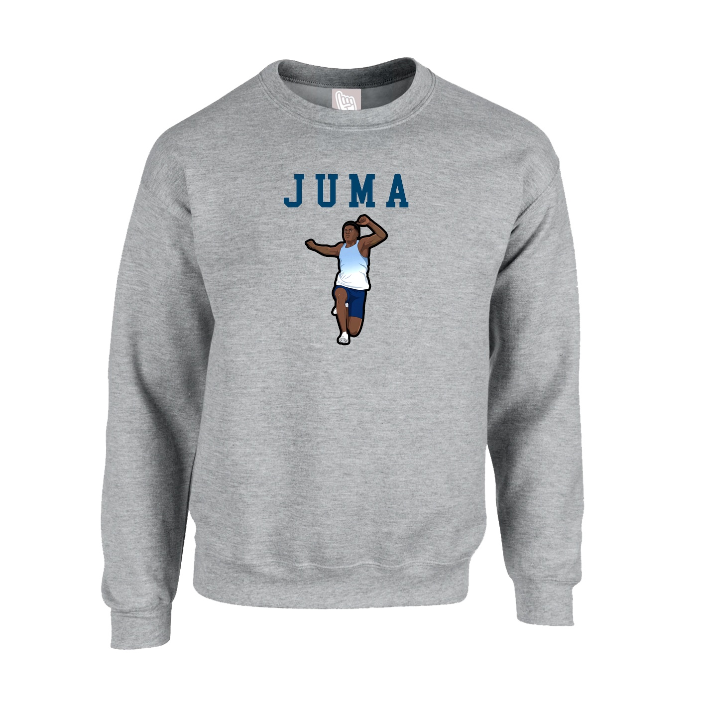 Fleece Crew — Shirsey in Grey