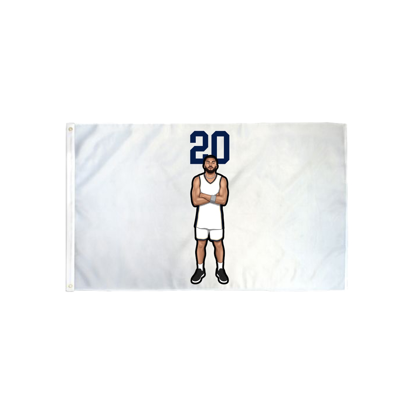 3x5 Flag — Number Top in Classic