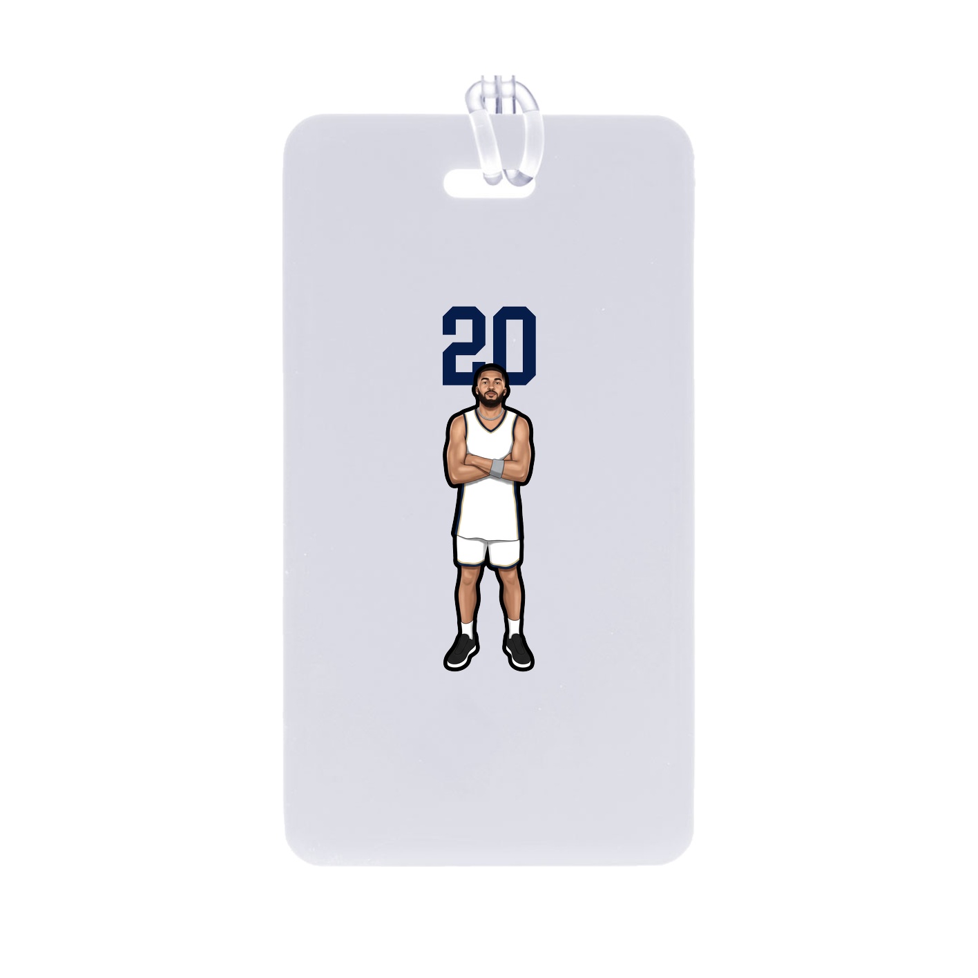 Bag Tag — Number Top in Classic
