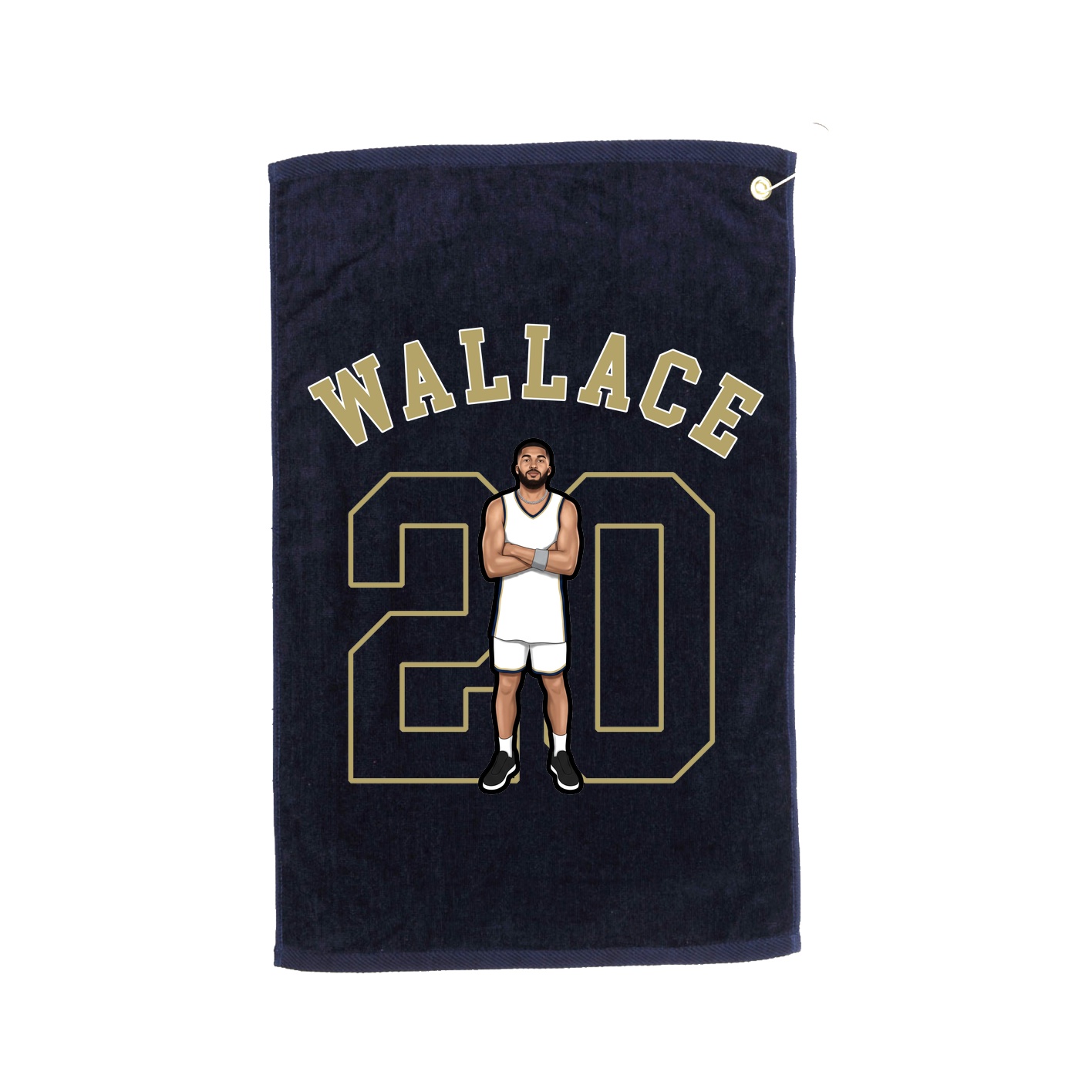 Golf Towel — Shirsey Arch in Navy