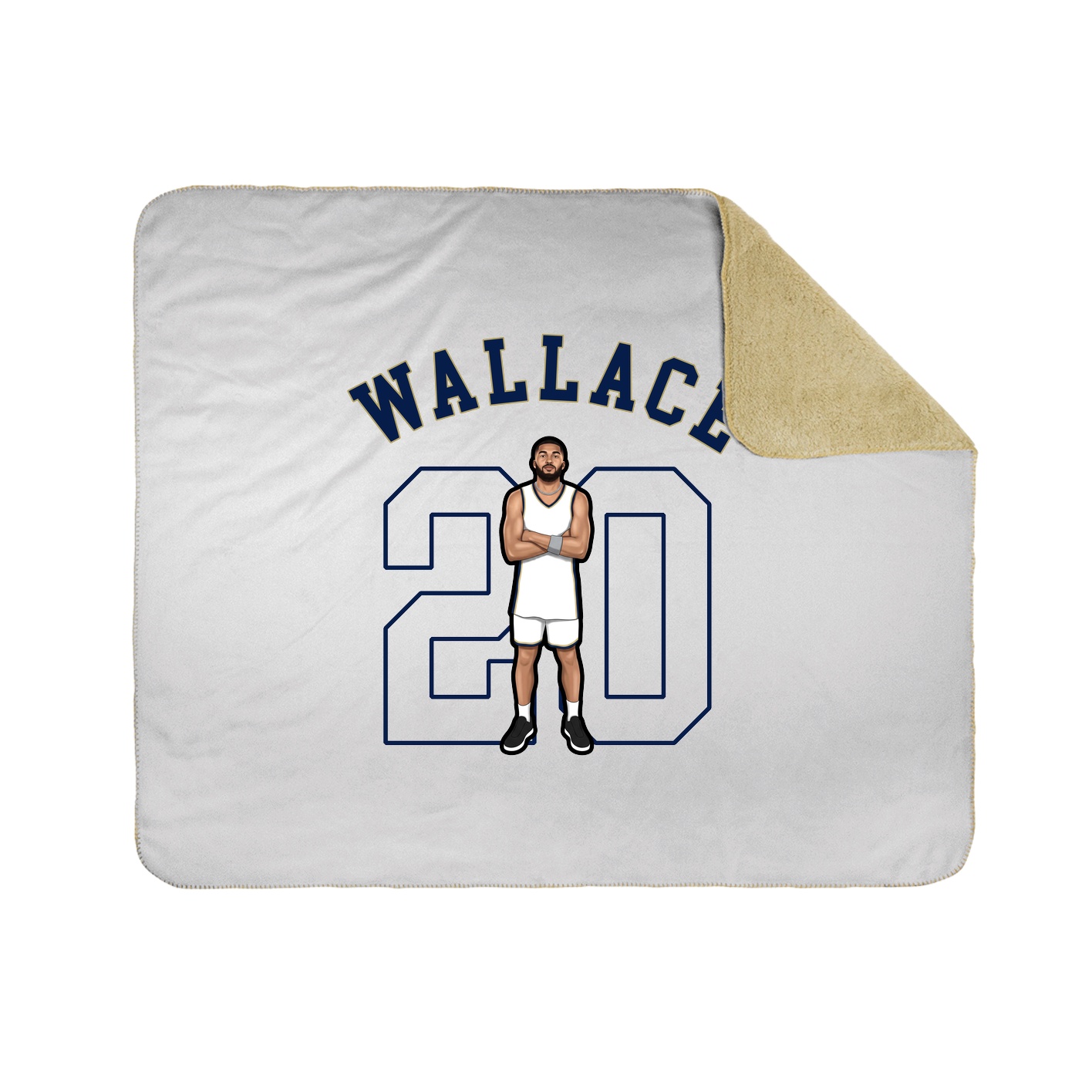Throw Blanket — Shirsey Arch in White