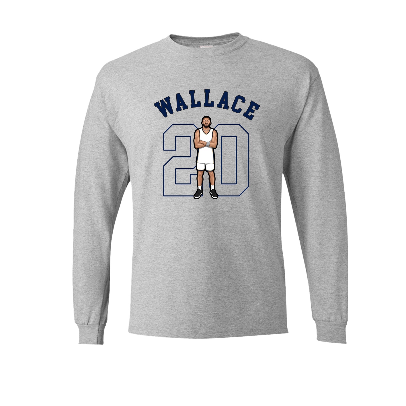 Long Sleeve Tee — Shirsey Arch in Grey