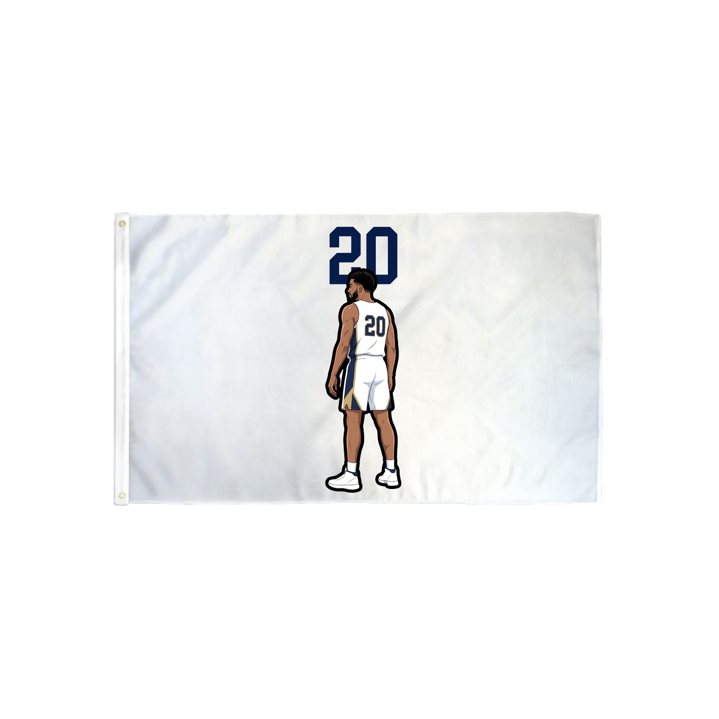 3x5 Flag — Number Top in Classic