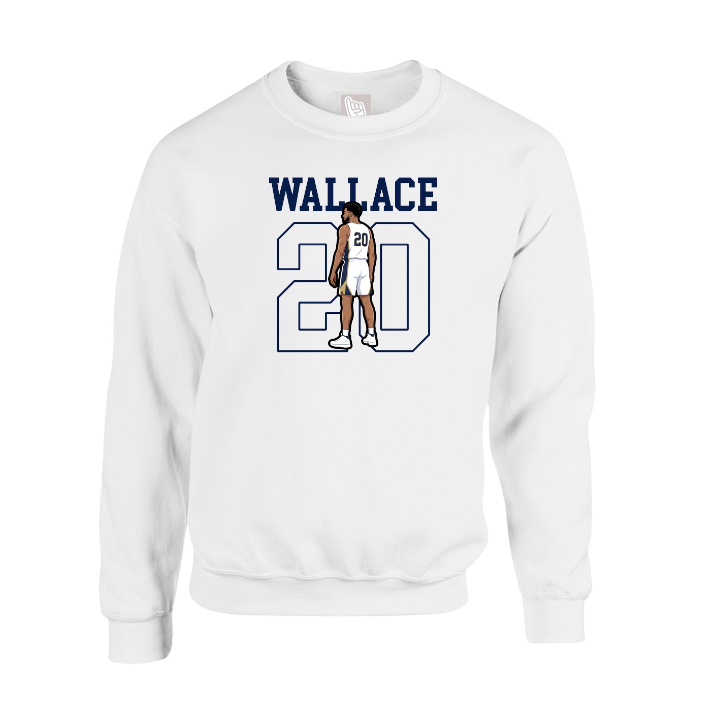 Fleece Crew — Shirsey in White