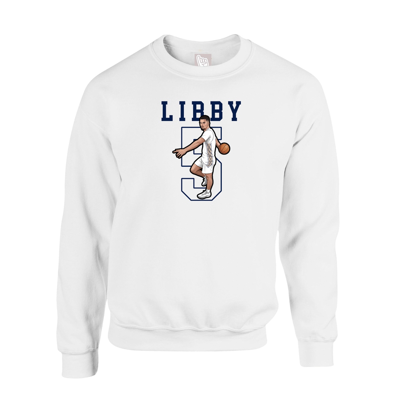Fleece Crew — Shirsey in White