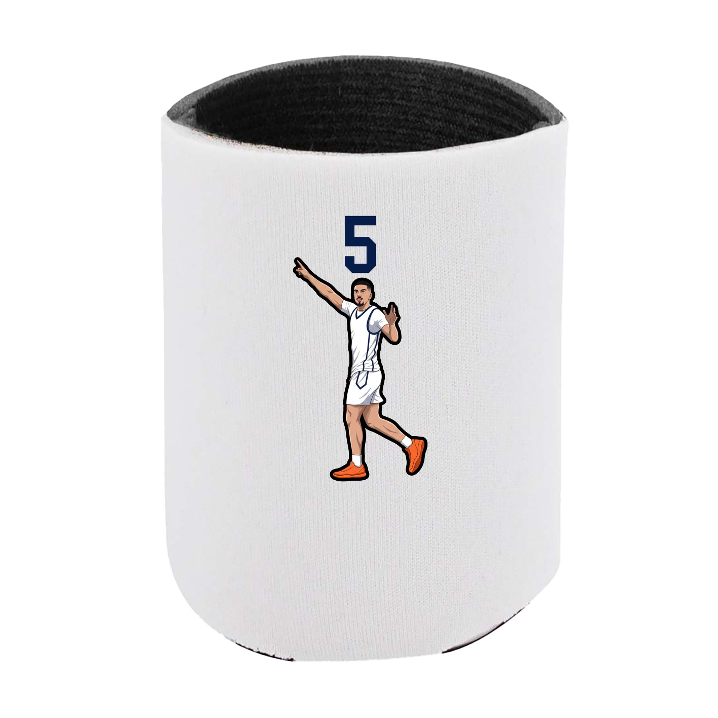 Can Holder — Number Top in White