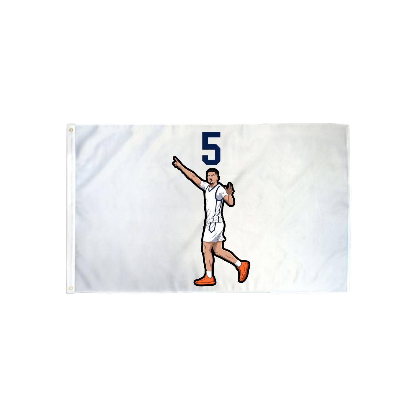 3x5 Flag — Number Top in Classic