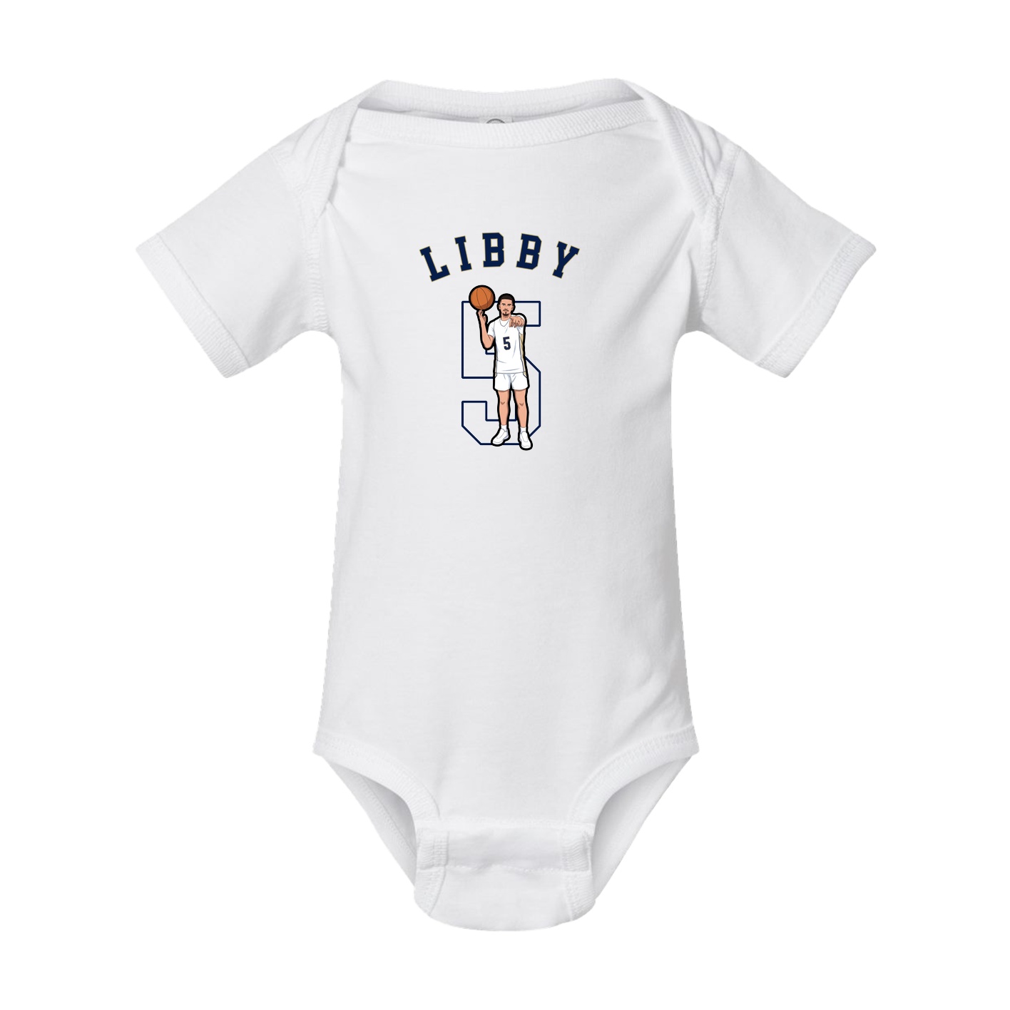 Baby Onesie — Shirsey Arch in White