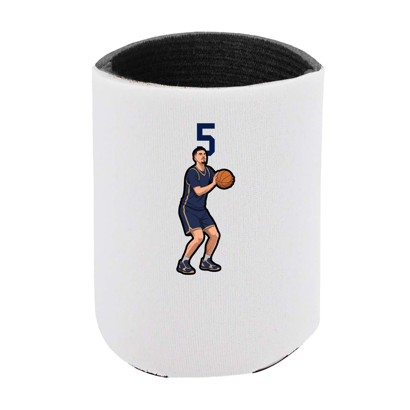 Can Holder — Number Top in White