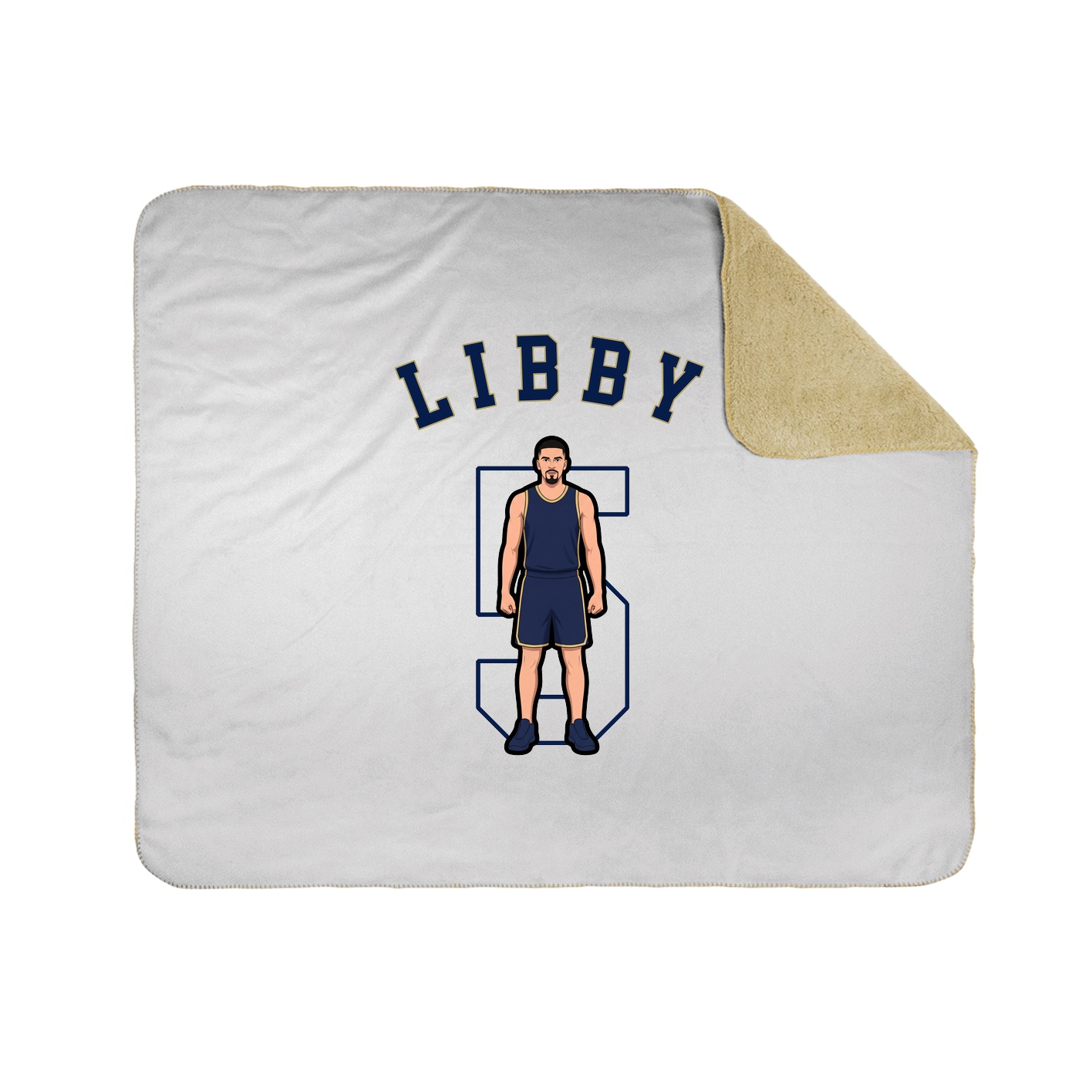 Throw Blanket — Shirsey Arch in White