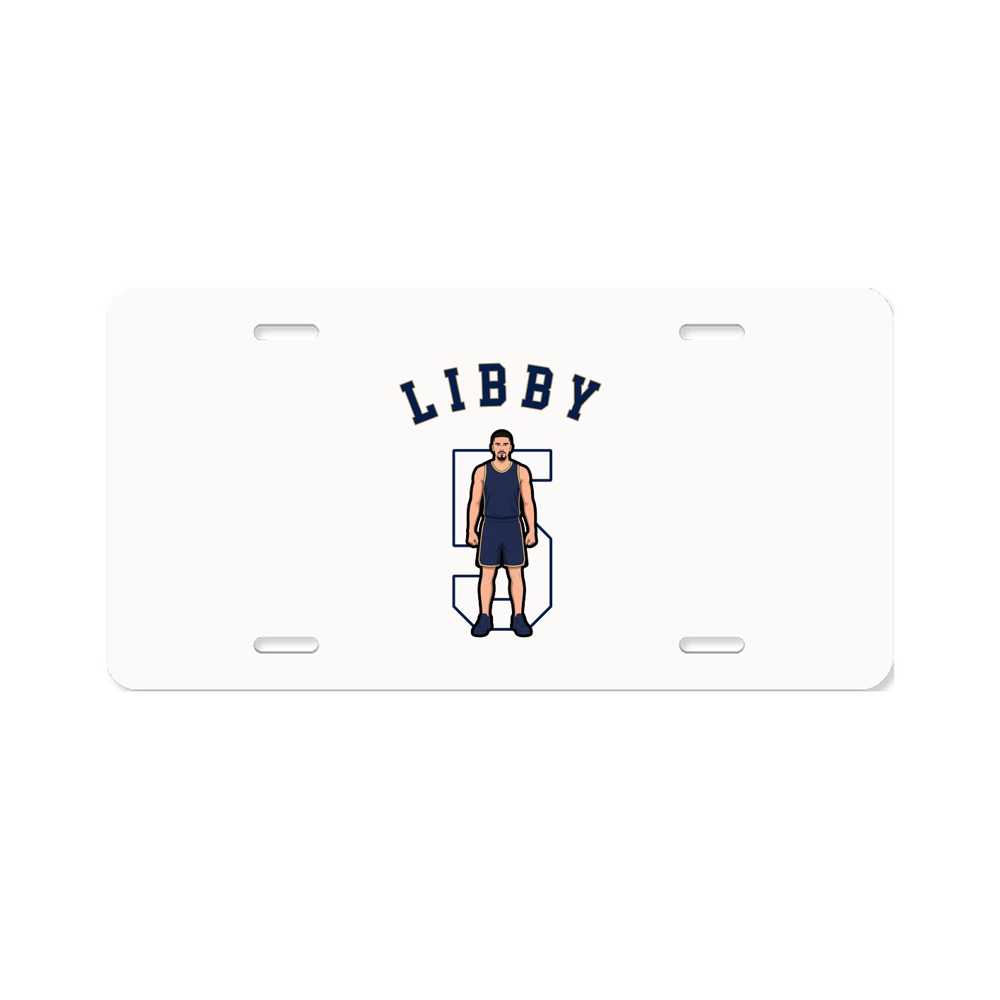 License Plate — Shirsey Arch in Classic