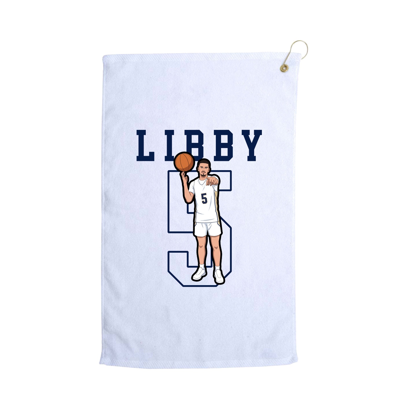 Golf Towel — Shirsey in White