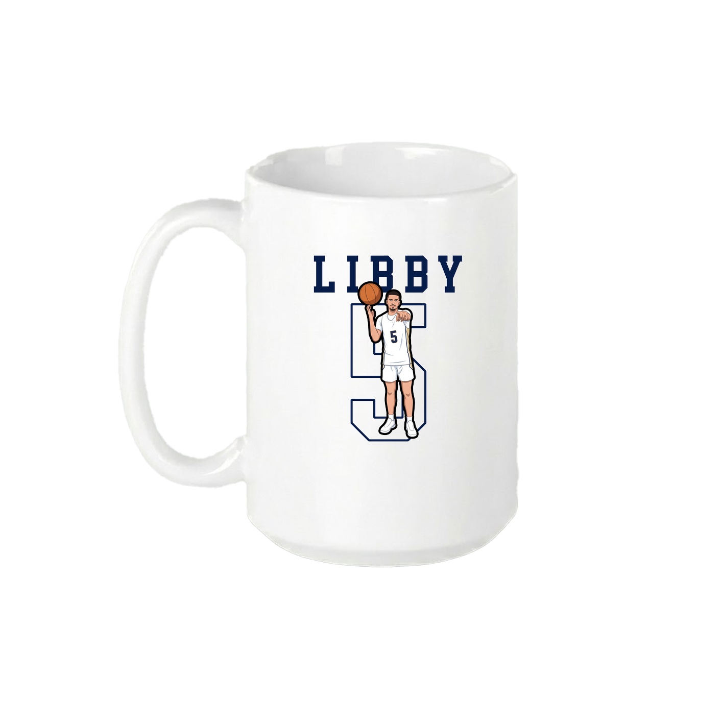15oz Coffee Mug — Shirsey in White