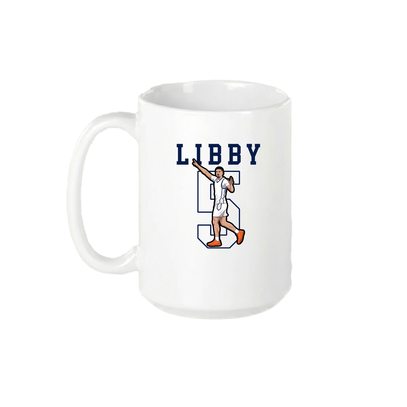 15oz Coffee Mug — Shirsey in White