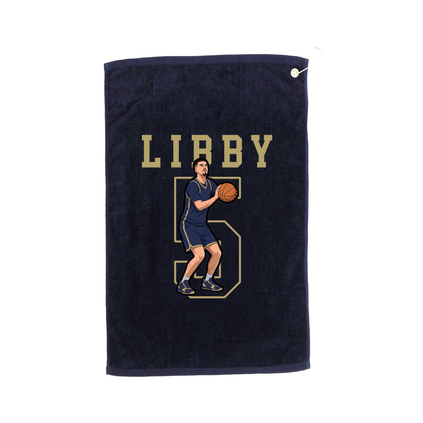 Golf Towel — Shirsey in Navy