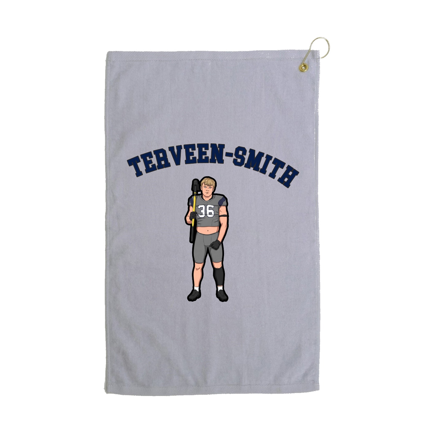 Golf Towel — Shirsey Arch in Grey
