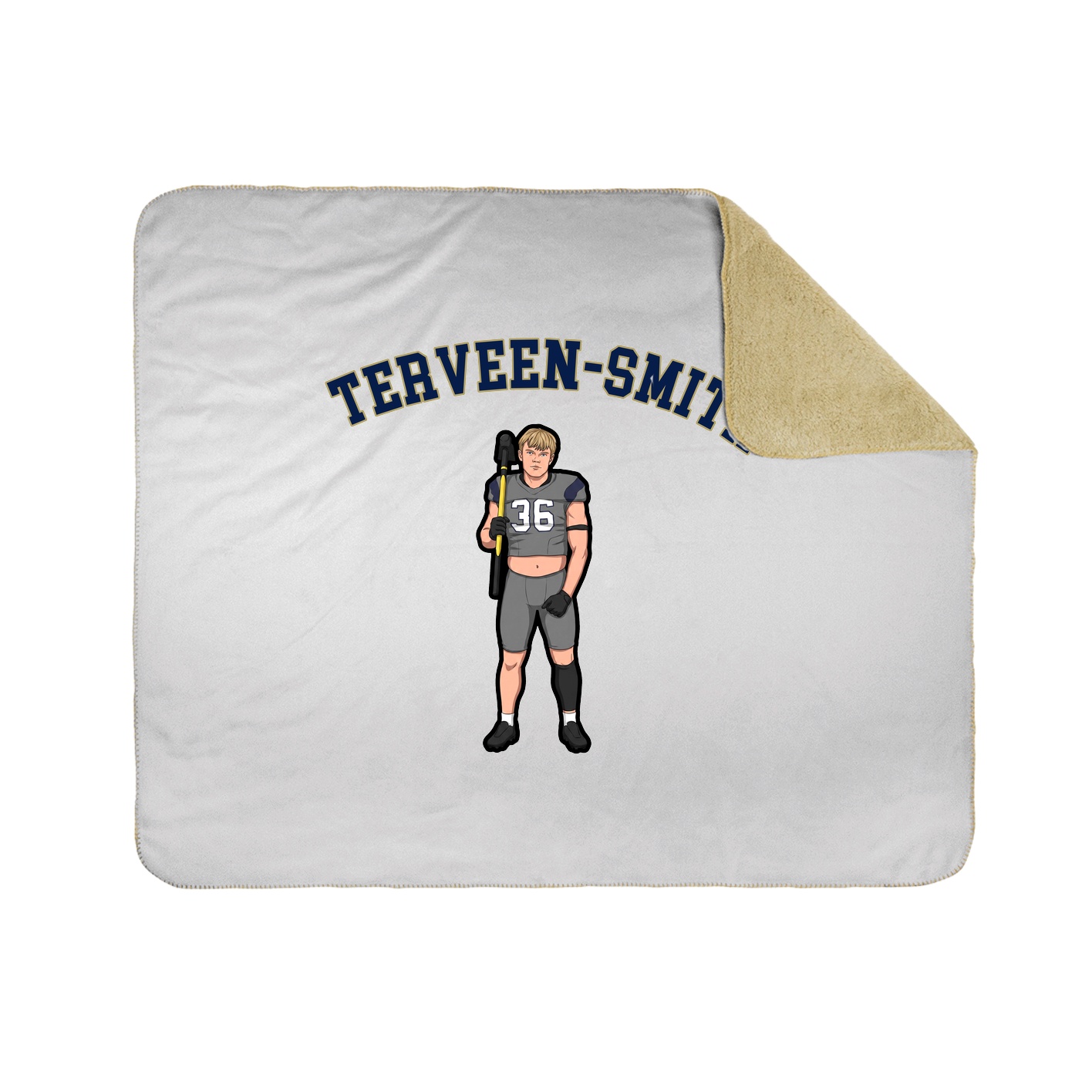 Throw Blanket — Shirsey Arch in White