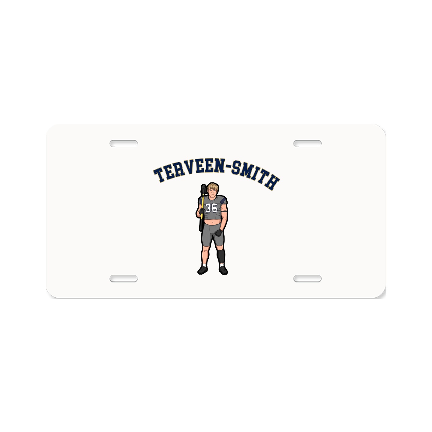 License Plate — Shirsey Arch in Classic