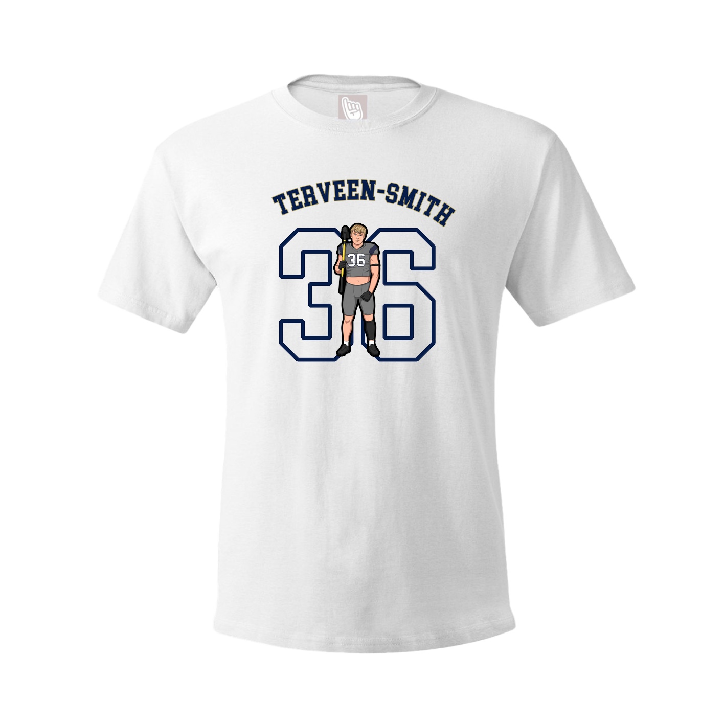Youth Tee — Shirsey Arch in White