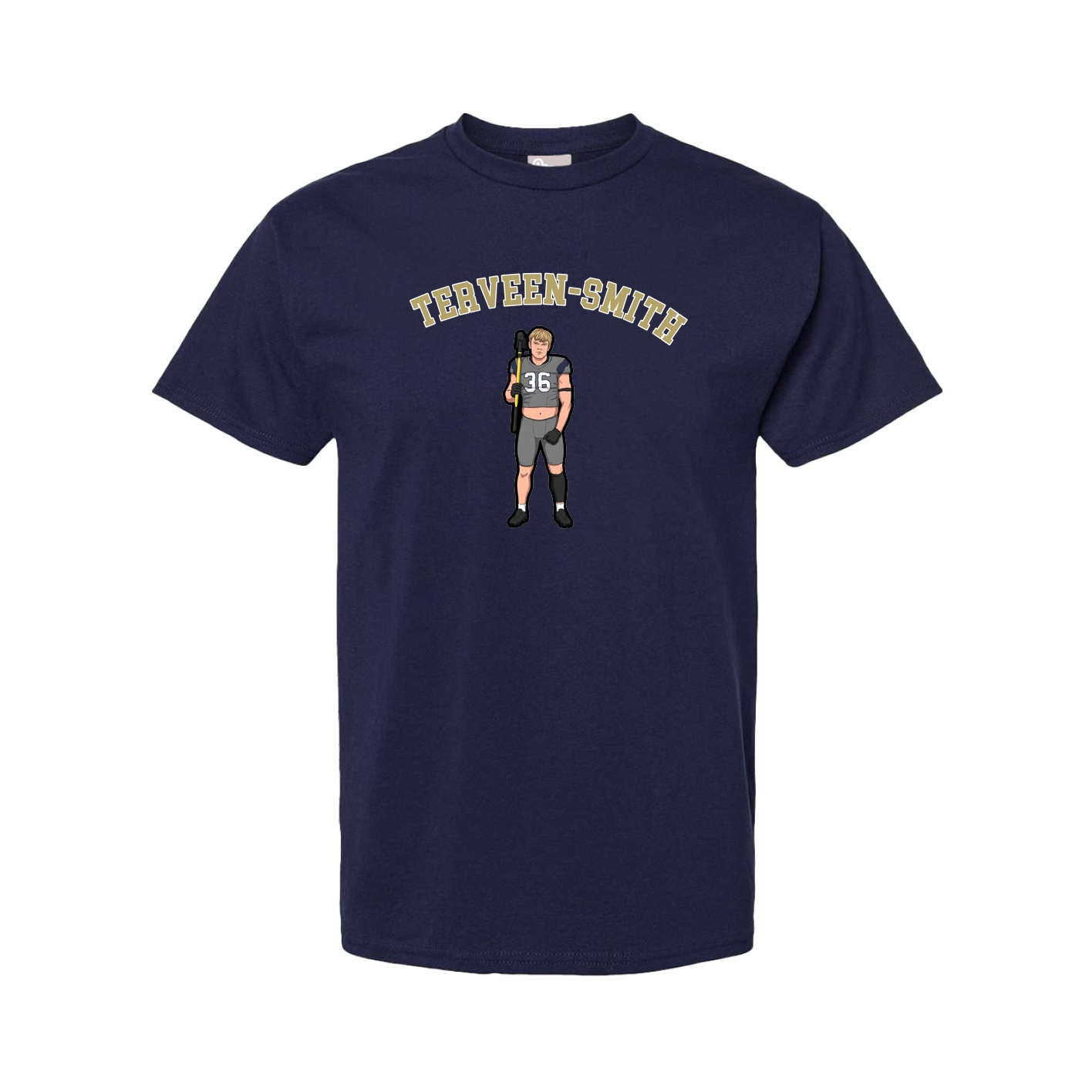 Youth Tee — Shirsey Arch in Navy