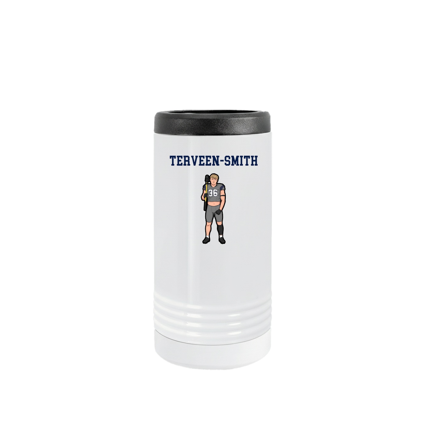 Slim Beverage Holder — Shirsey in White