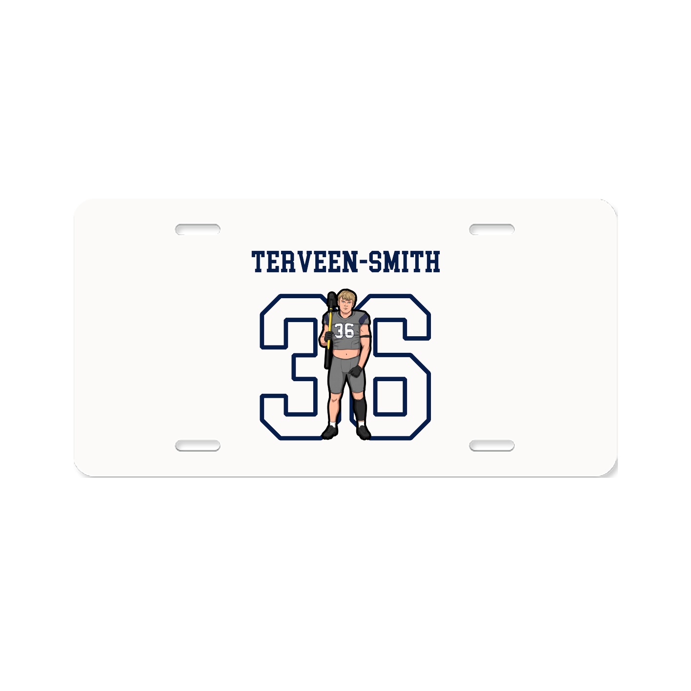License Plate — Shirsey in Classic